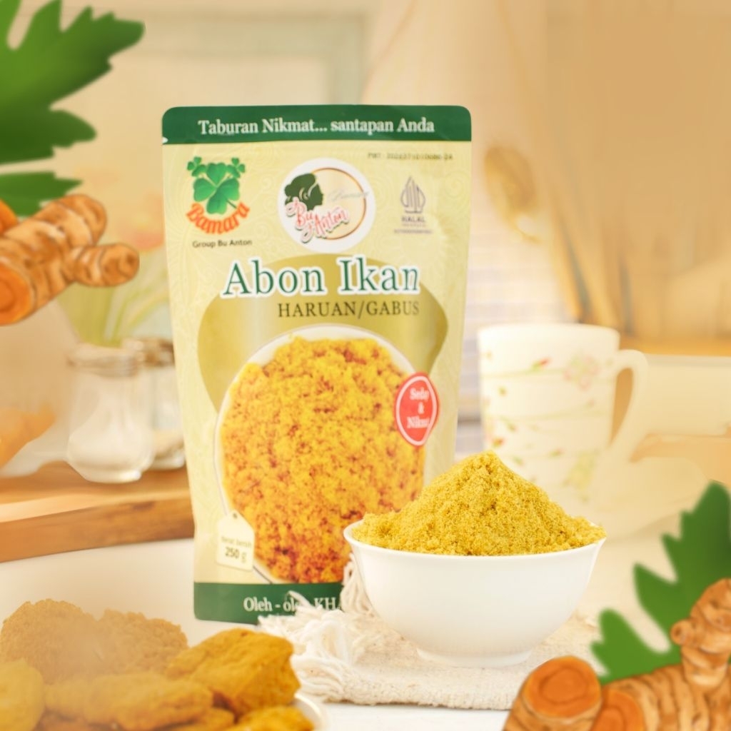 

Abon ikan gabus / haruan bamara 70g 100g 250g