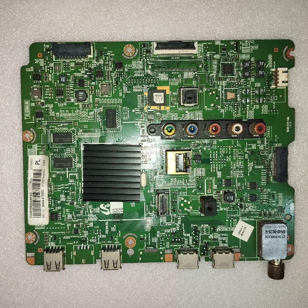 mainboard mb mobo motherboard mesin tv led samsung UA48H5500 UA48H5500AK UA48H5500AWPXD