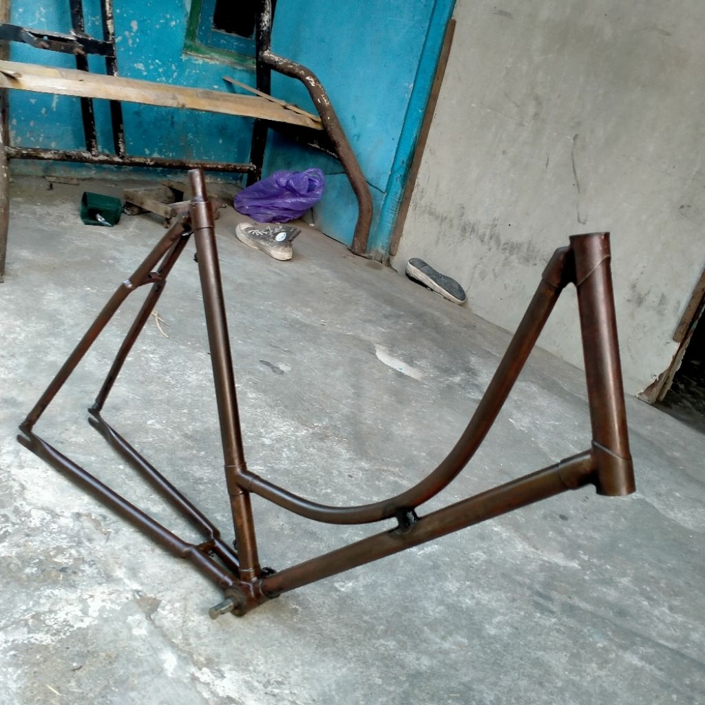 frame +fork +as tengah sepeda onthel phillips japan
