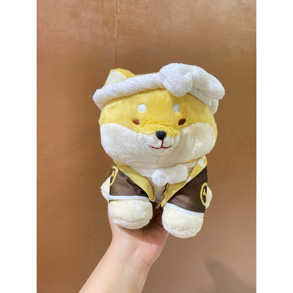 Boneka Karakter Shiba Kostum size 20cm / Boneka shiba / Boneka anjing Shiba Inu / Boneka Anjing
