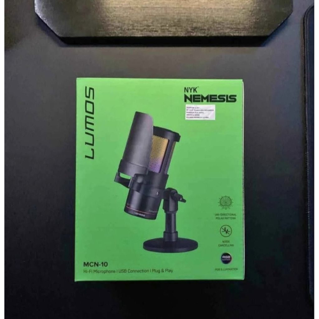 NYK MCN 10 nemesis lumos mic podcaster dan cover