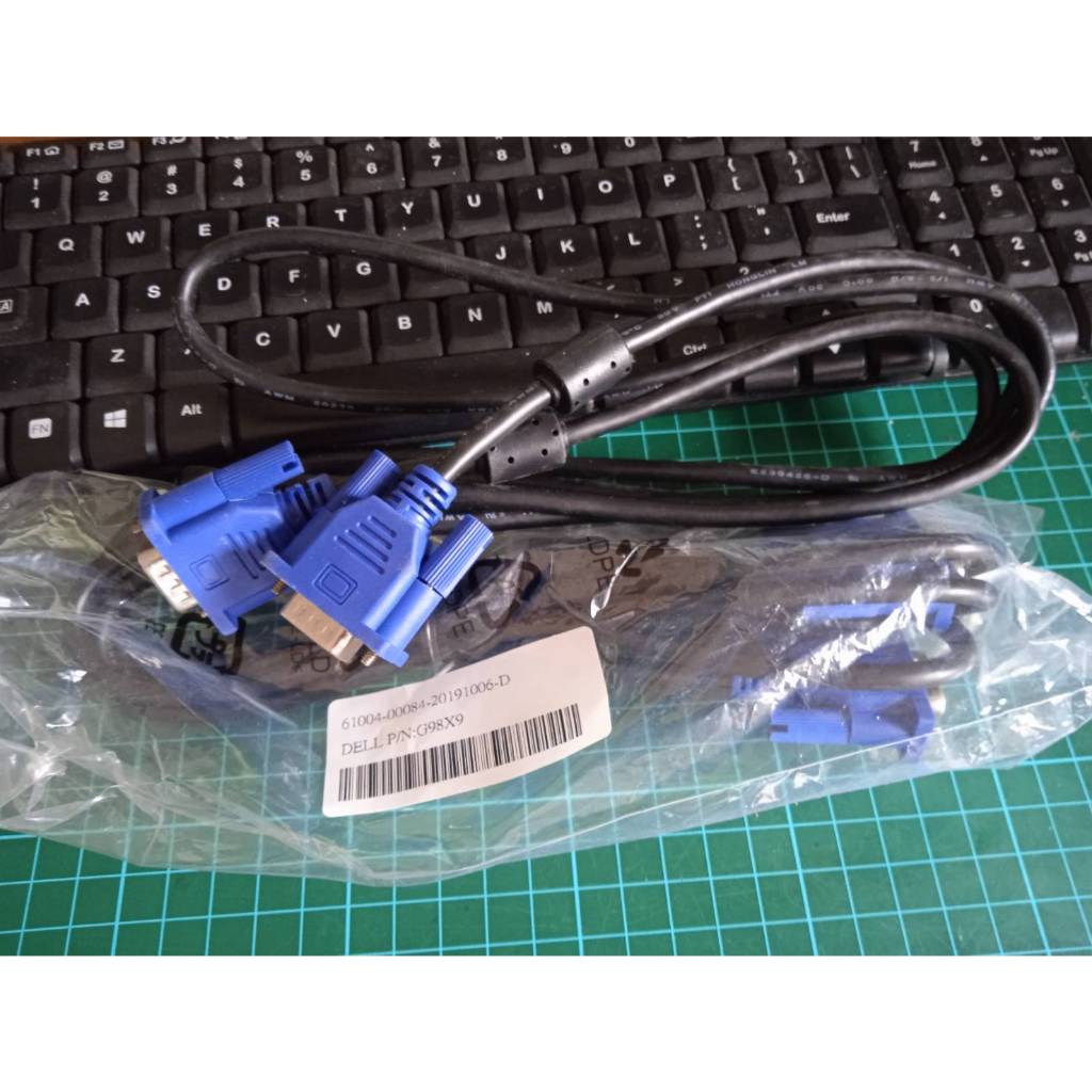 KABEL VGA ORIGINAL BAWAAN DELL LG