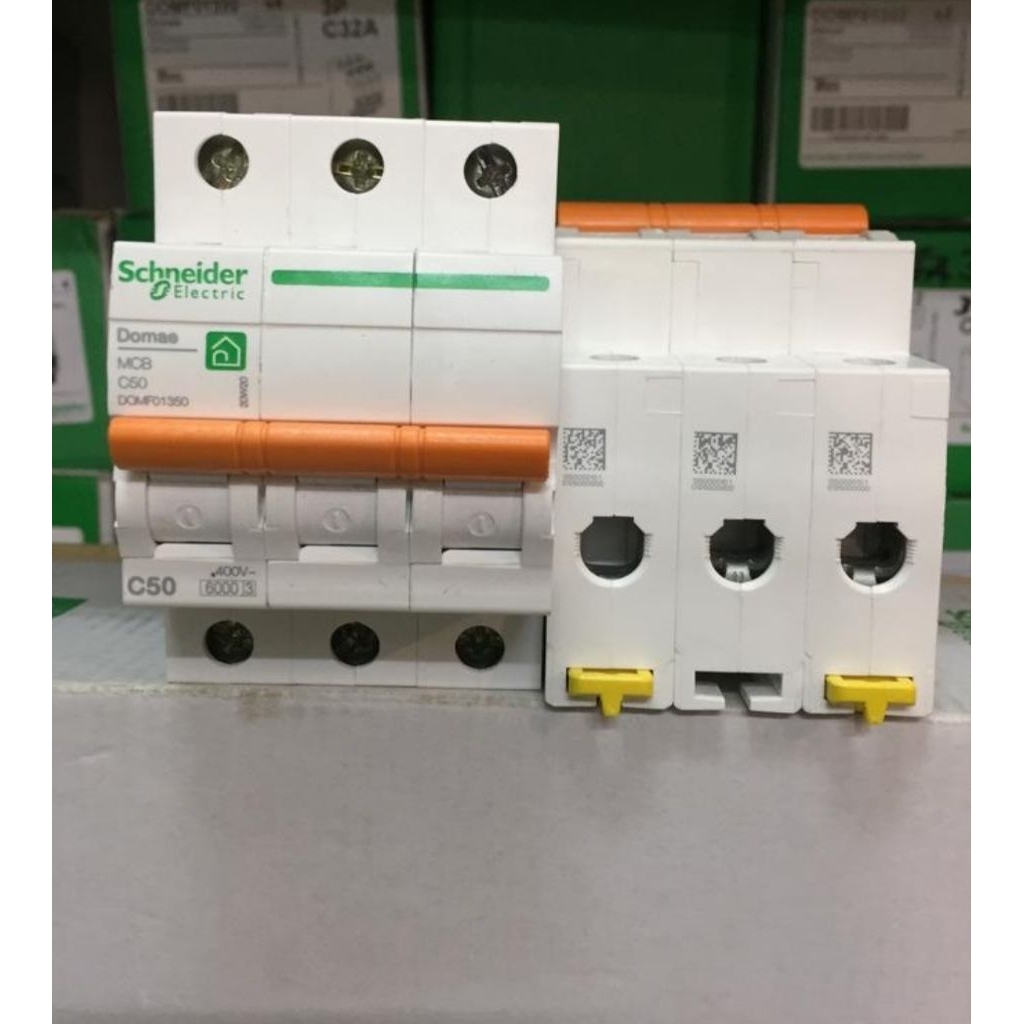 Mcb Domae schneider 3Phase  40A 50A 63A
