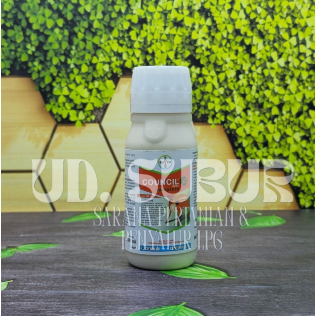 Herbisida COUNCIL 100ml, obat rumput pra tumbuh, obat rumput pada padi