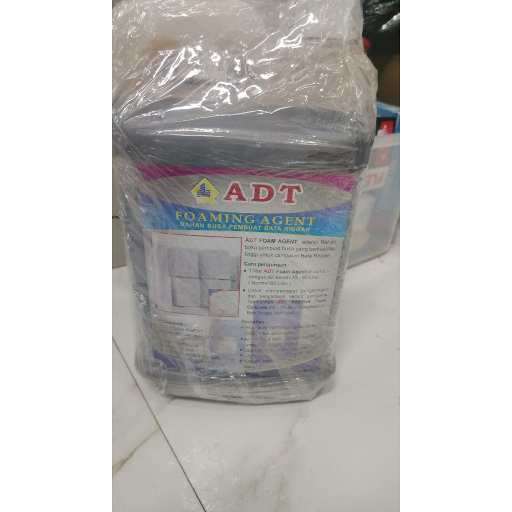 Foam Agent Pembuat Busa Bata Ringan Kemasan 5 Liter