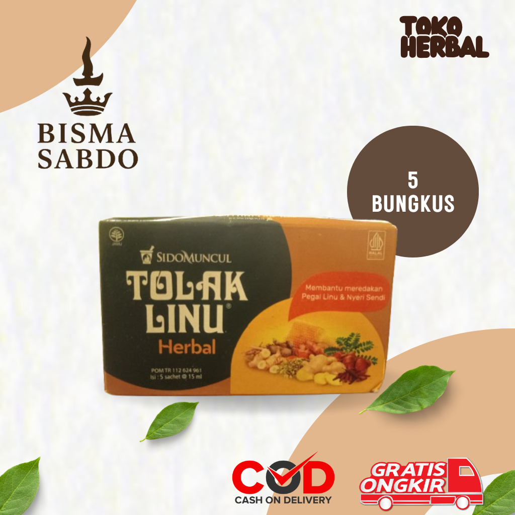 

Tolak Linu Herbal Sido Muncul Isi 5 Membantu Meredakan Pegal Linu dan Nyeri Sendi - Bisma Sabdo