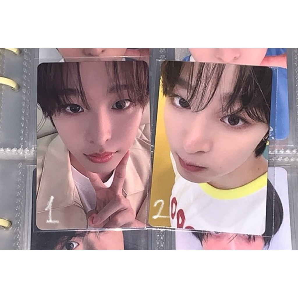 pc/photocard riku nct wish lucky draw ld dmm & unboxing event poppop [read desc]