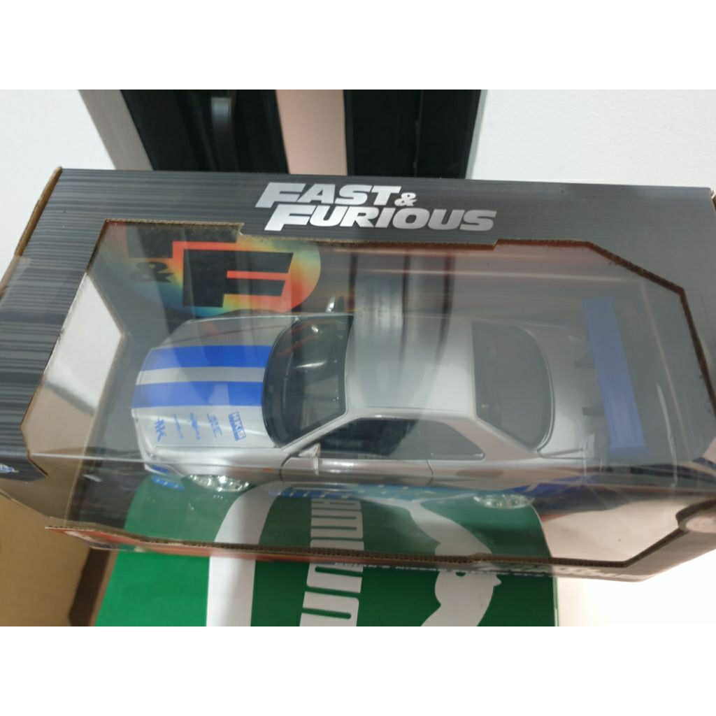 Jada 1:24 Fast & Furious Nissan Skyline R34 Brian Paul Walker
