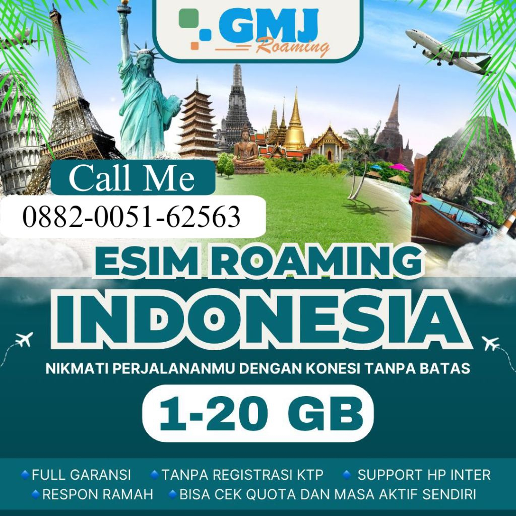 Top Up eSIM Roaming Telkomsel
