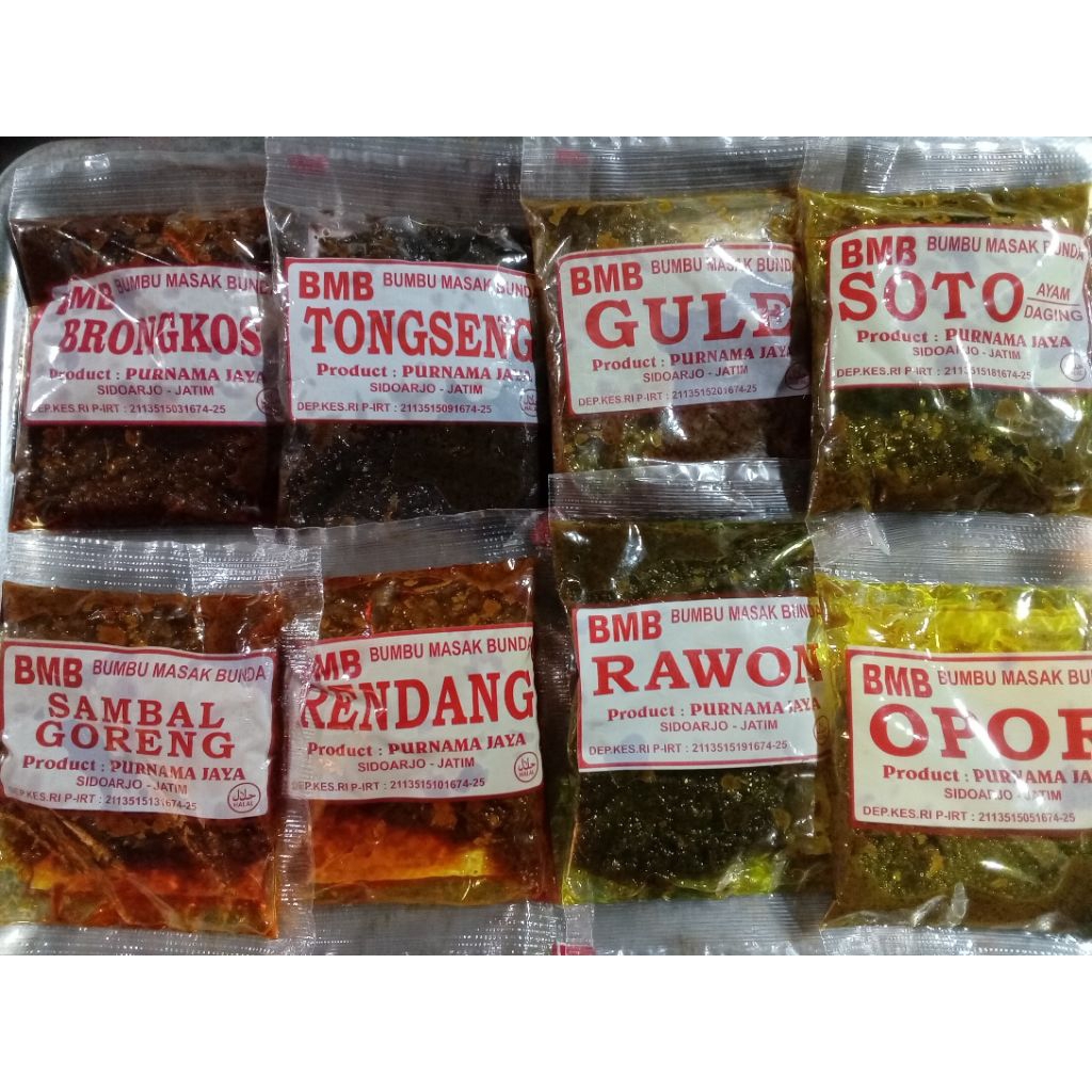 

BMB bumbu masak bunda 35 gram sachet