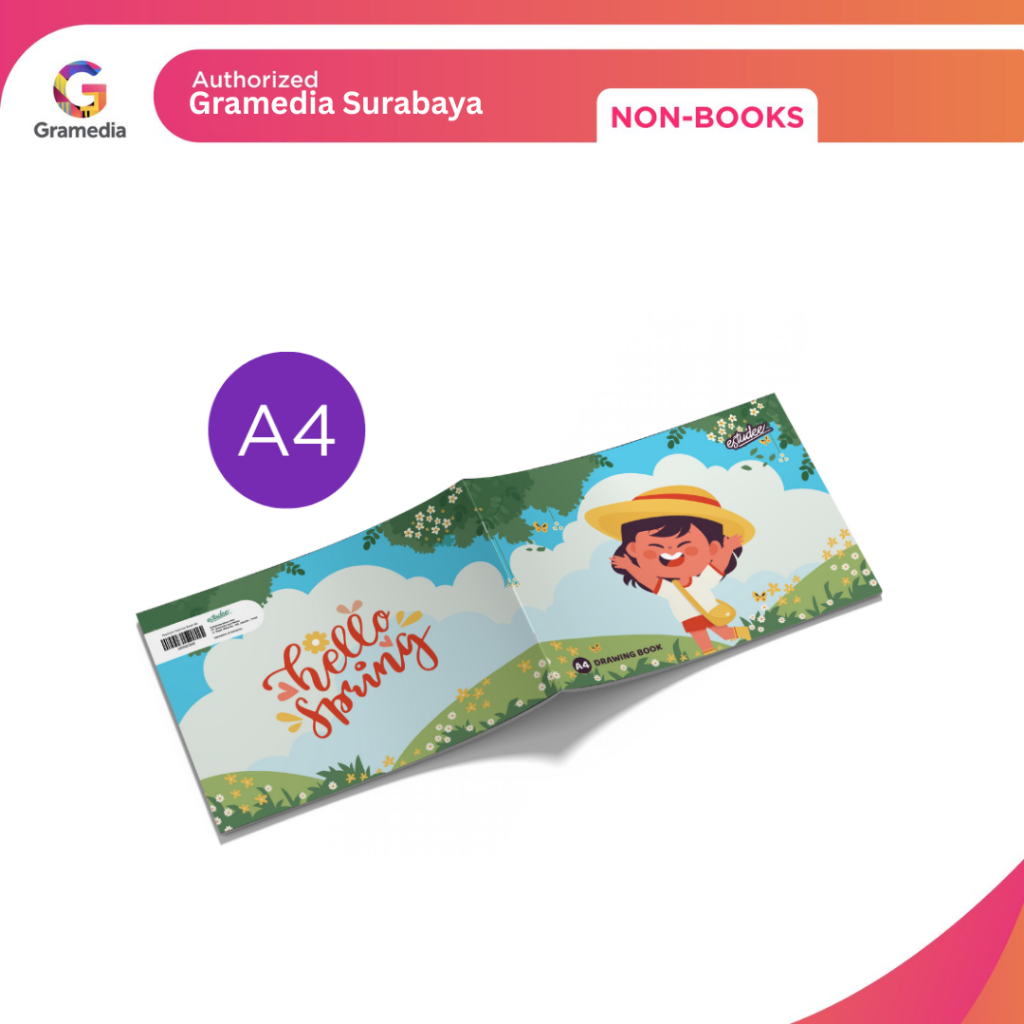 

Gramedia Surabaya - ESTUDEE DRAWING BOOK A4 K LITTLE GIRL