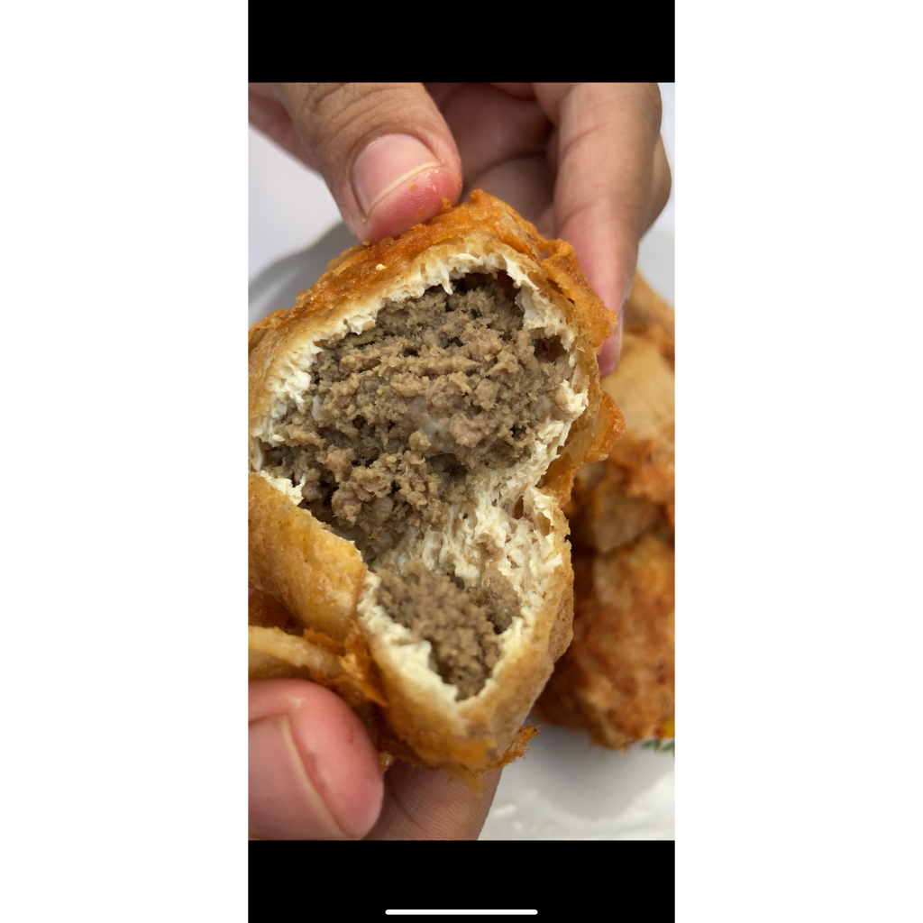 

Tahu isi Daging cincang