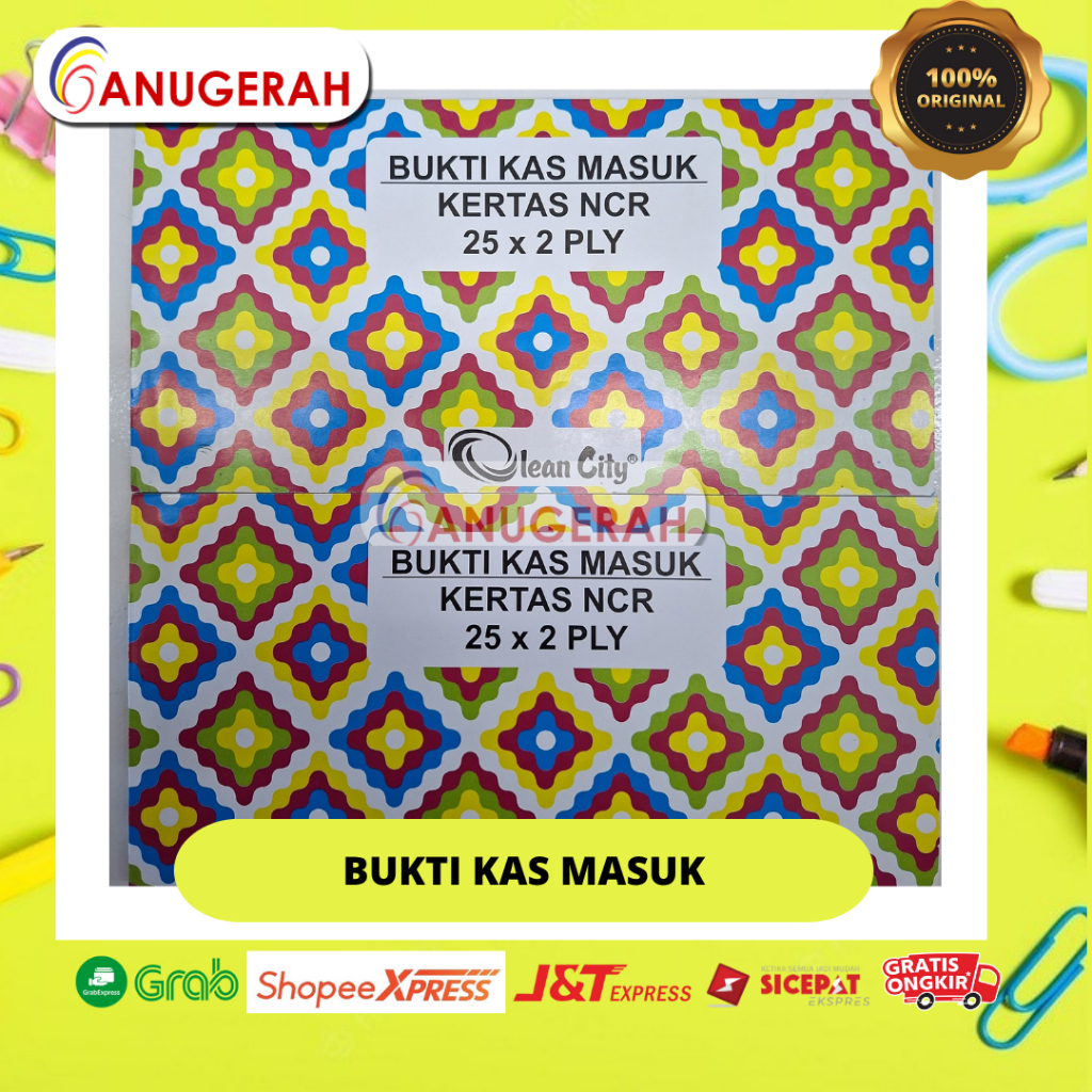 

BUKTI KAS MASUK 25X2 PLY