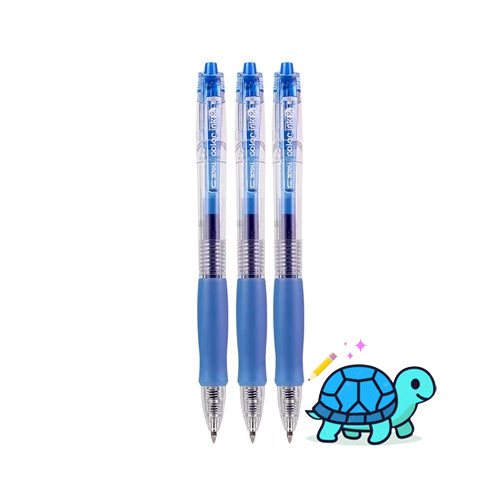 

Deli Pulpen Gel Warna / Color Gel Pen / Pulpen Warna Warni 0.5 mm - Biru