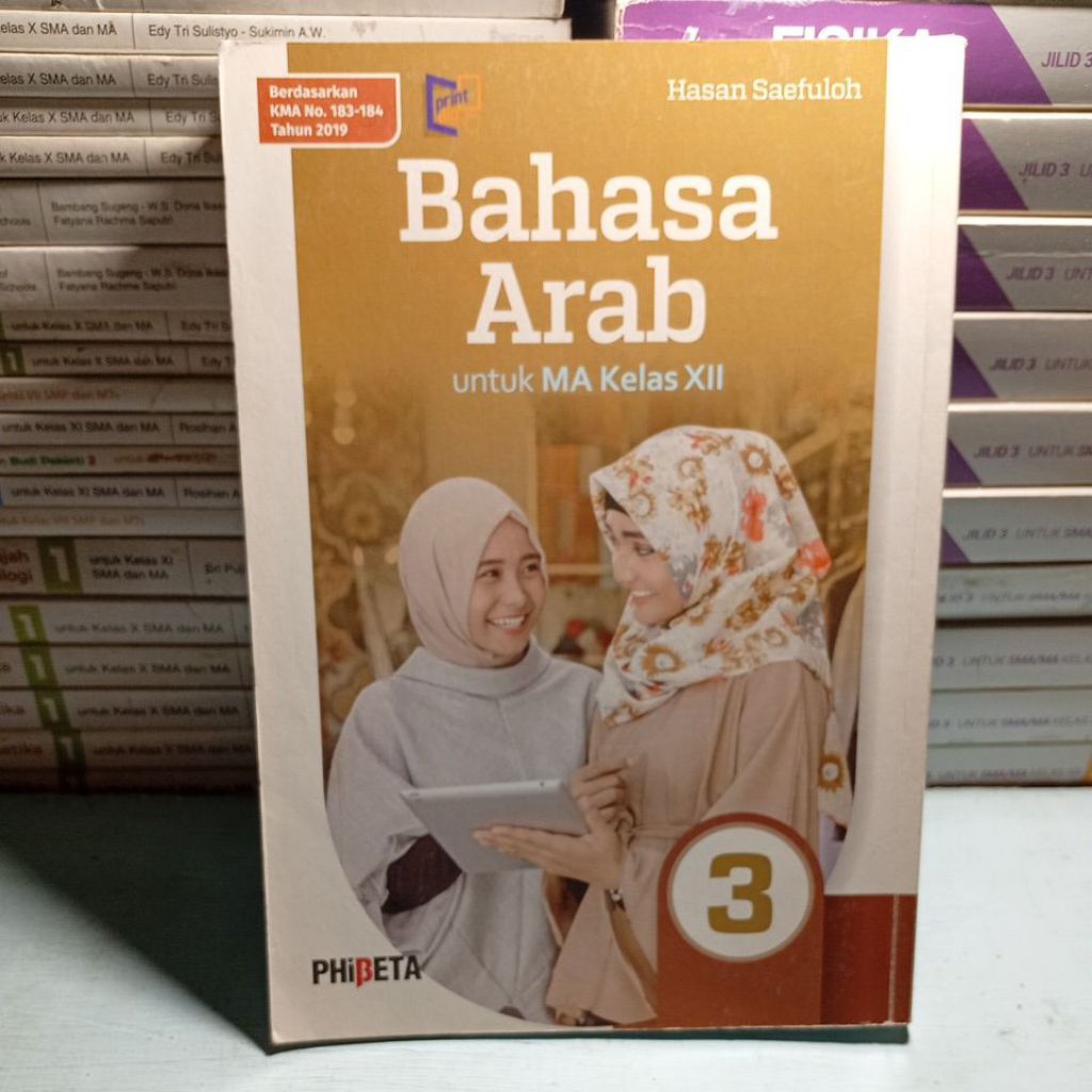 Buku Original "Bahasa Arab" untuk MA Kelas XII