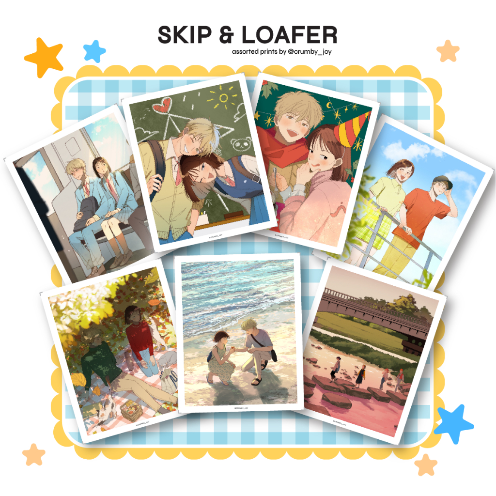 

Skip and Loafer / Assorted Prints by crumby_joy
