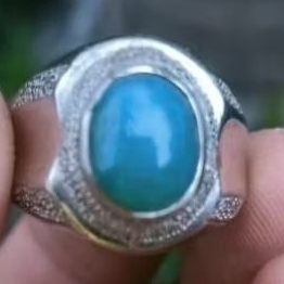 Cincin Batu Bacan Doko Super Ring Alpaka