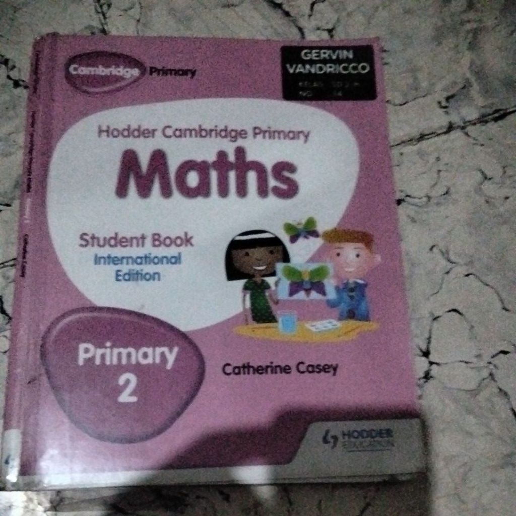 Buku Hodder Cambridge primary maths 2 texkbook