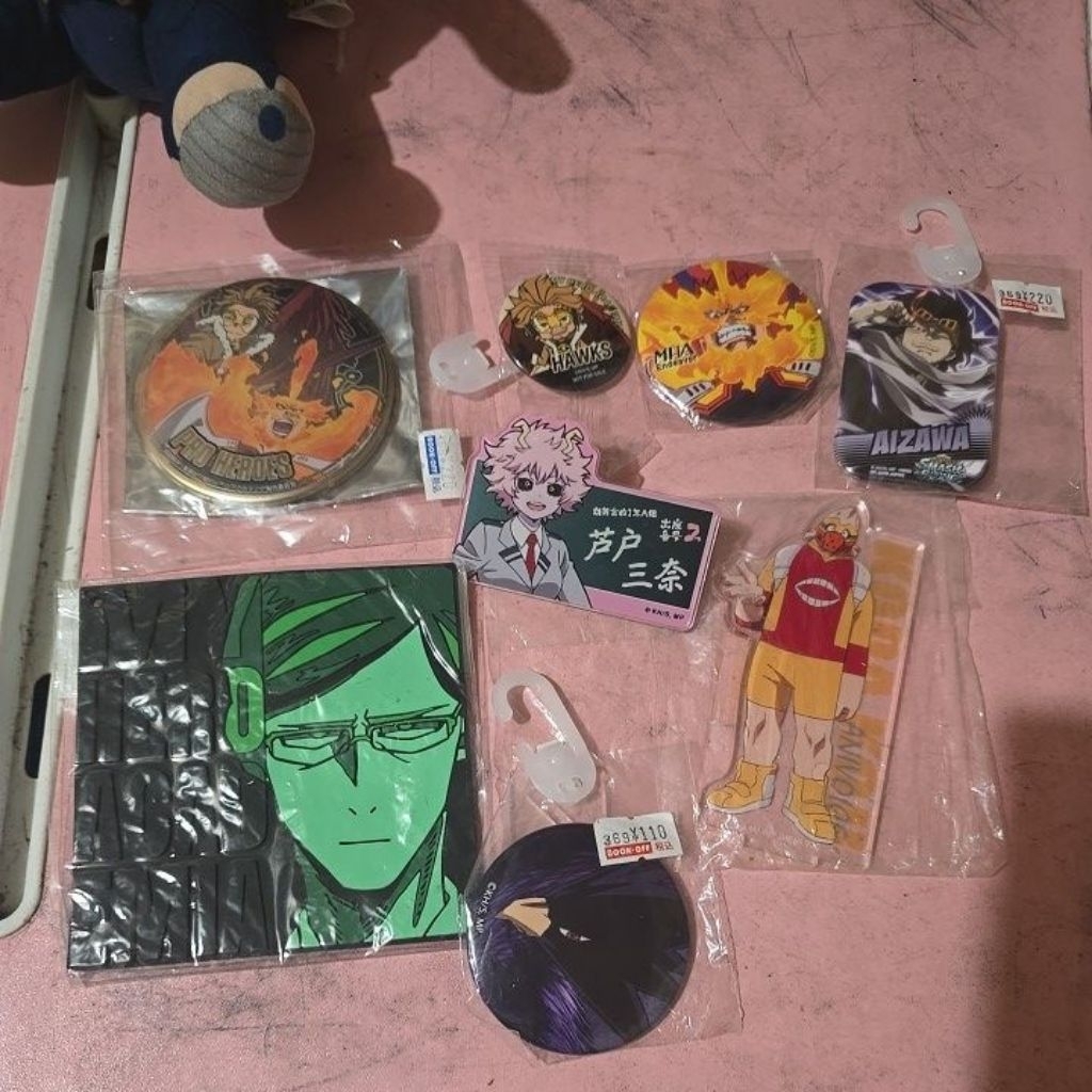 pro heroes hawk endeavor aizawa My Hero Academia Boku No Hero Academia keychain gantungan kunci akri