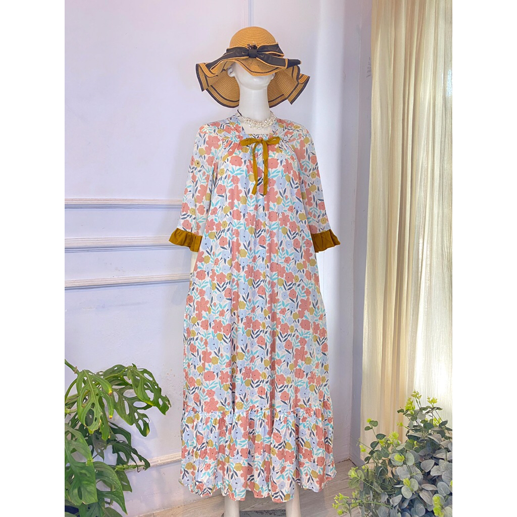 Daster Pita Dada By Bee Home Dress