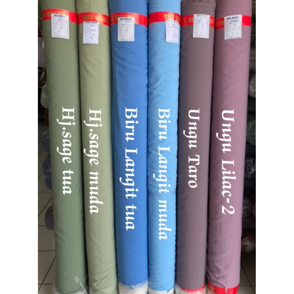 KAIN WOLFIS 1 ROLL 60 YARD EXLUSIF DIJAMIN LEMBUT  KAIN WOLPEACH 1 ROLL KAIN TERMURAH KAIN TERLARIS 