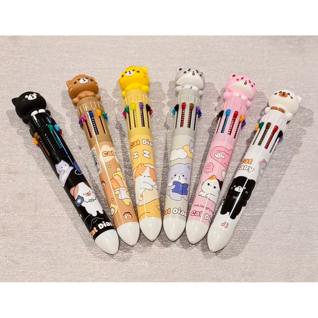 

PULPEN 10 WARNA KUCING 807 0,5 mm