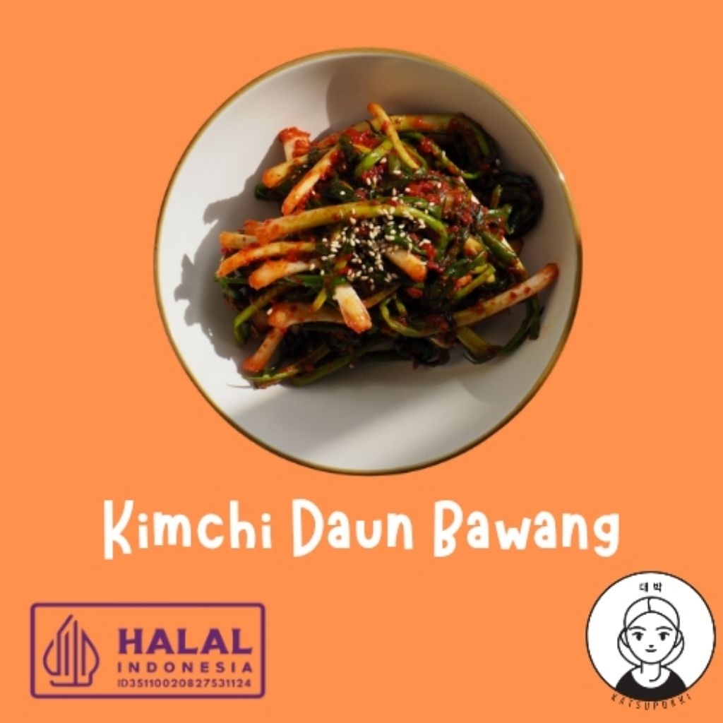 

Katsupokki Kimchi Daun Bawang Halal / Green Onion Kimchi 300gr