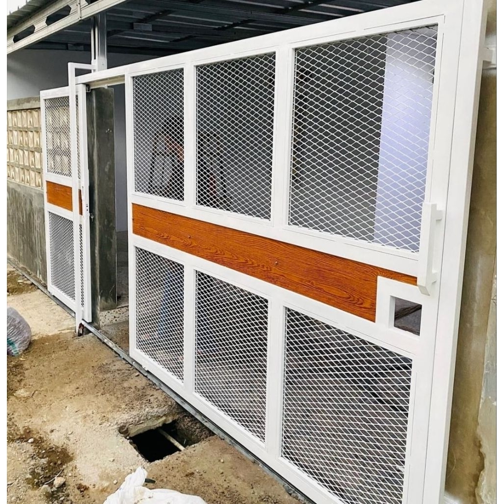 pagar minimalis besi expanda