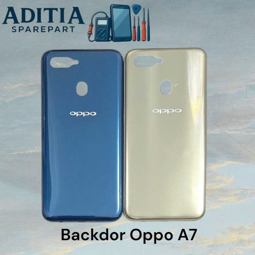 Backdoor Oppo A7 / Tutup Belakang Oppo A7