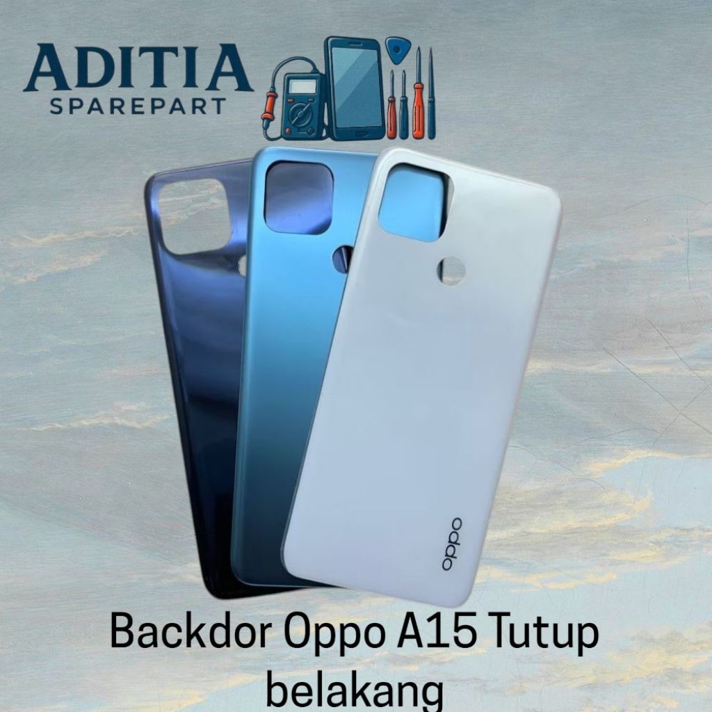 Oppo A15 Backdoor Oppo A15 / Tutup belakang Oppo A15