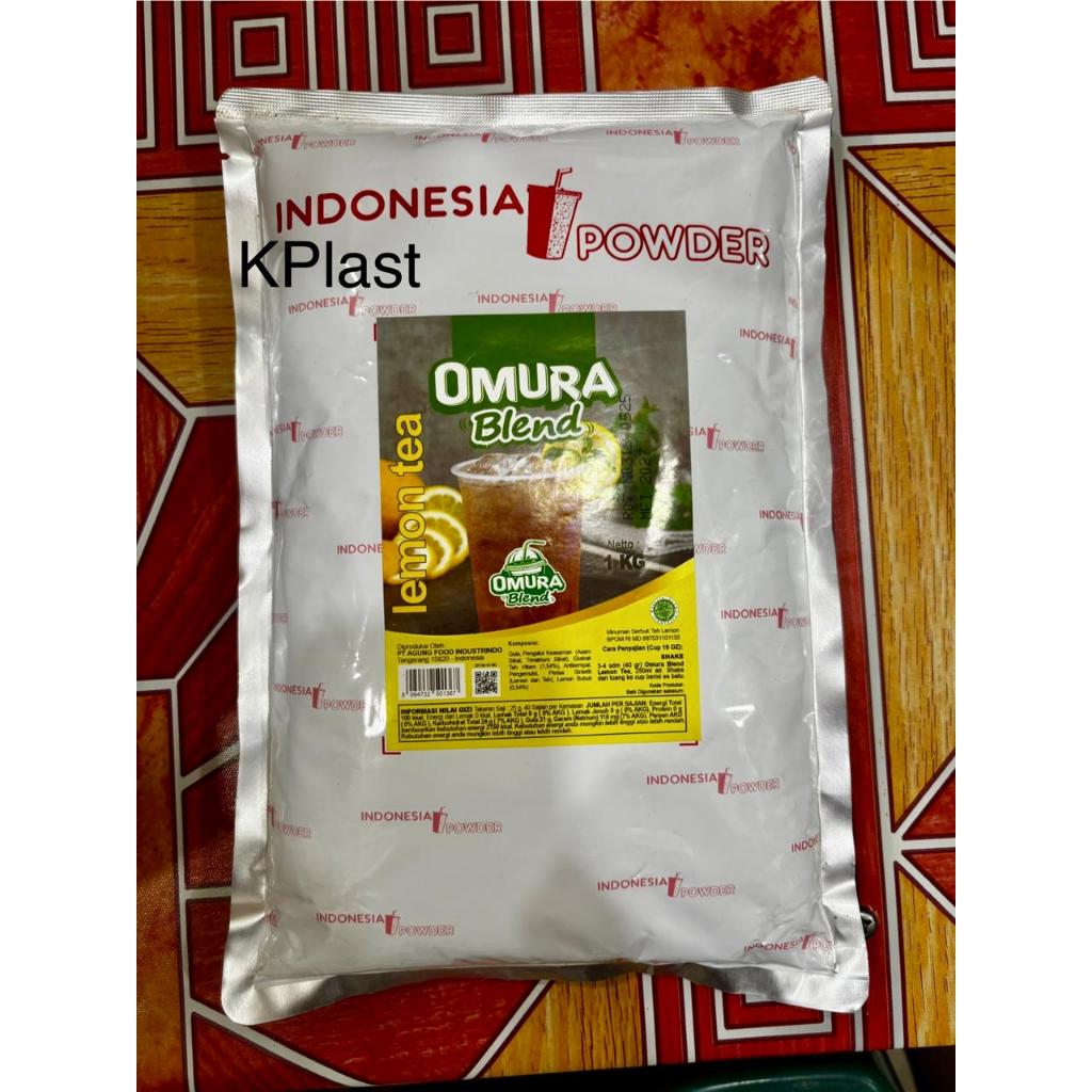 

Minuman Serbuk Rasa Lemon Tea OMURA Blend 1 kg