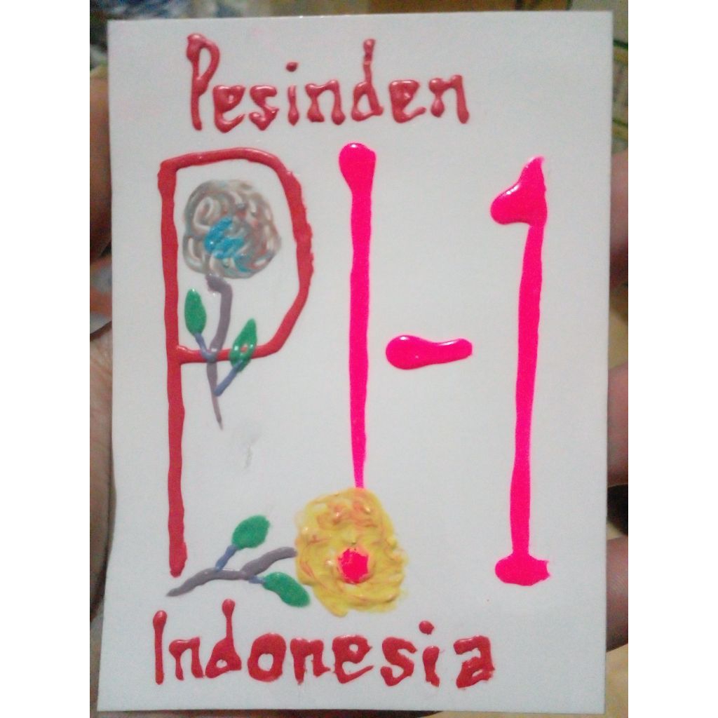 

British Sticker Timbul : Pesinden Indonesia