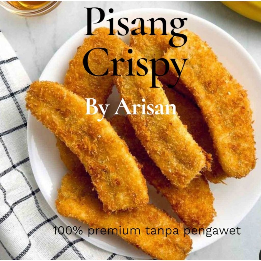 

Pisang goreng crispy goreng / frozen original tanpa pengawet dan msg
