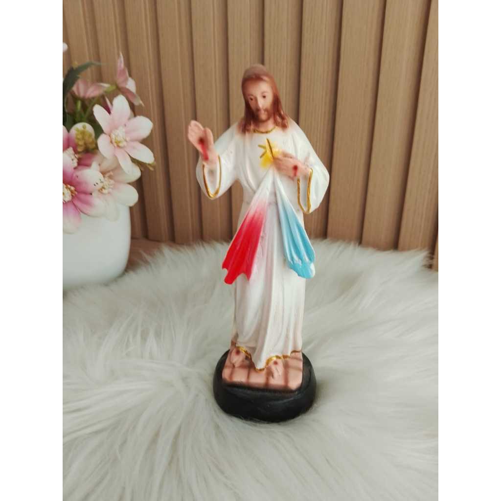 PATUNG YESUS KERAHIMAN ILAHI 15 CM
