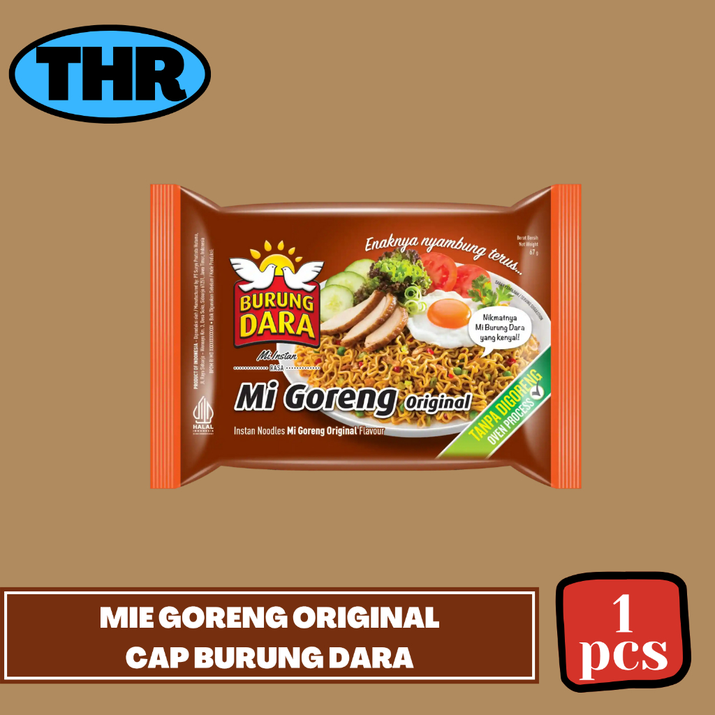 

Mie Goreng Original Cap Burung Dara