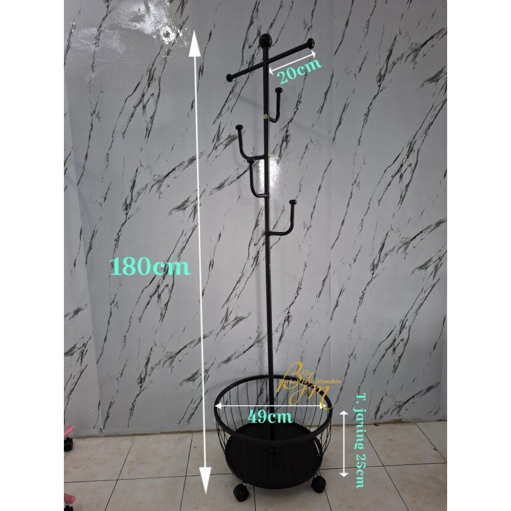 Gantungan untuk baju / gawang serbaguna / gawang rumahan / gawang estetik