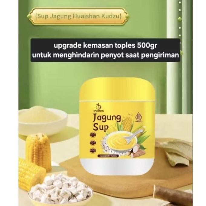 

Bubuk jagung labu umbi2an 500gr