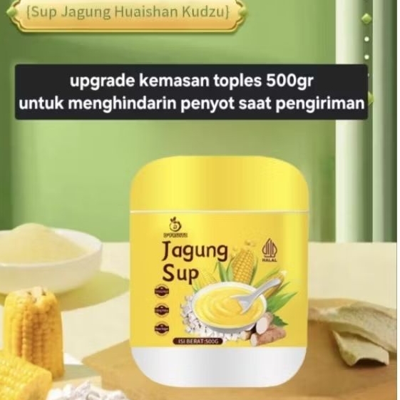 

Bubuk jagung (sup jagung) 500gr toples