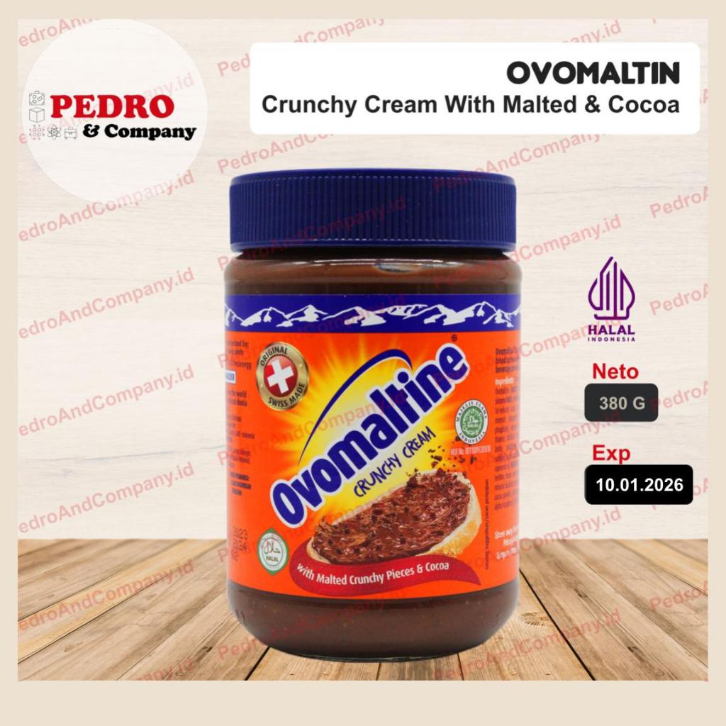 

Ovomaltine- crunchy cream spread asli swiss import 380 gram