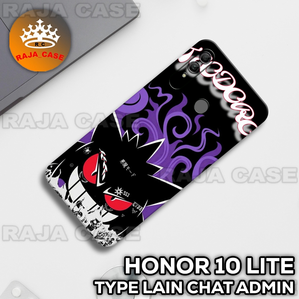 RC6 Softase HONOR 10 LITE Motif COWOK Case Hp HONOR 10 LITE - SILIKON - SILICON - CASING - CASE