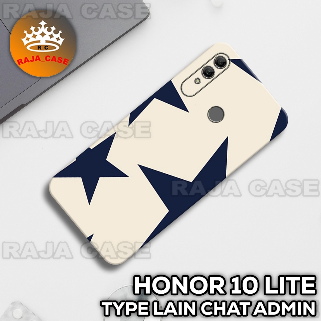 RC8 Softase HONOR 10 LITE Motif BINTANG Case Hp HONOR 10 LITE - SILIKON - SILICON - CASING - CASE