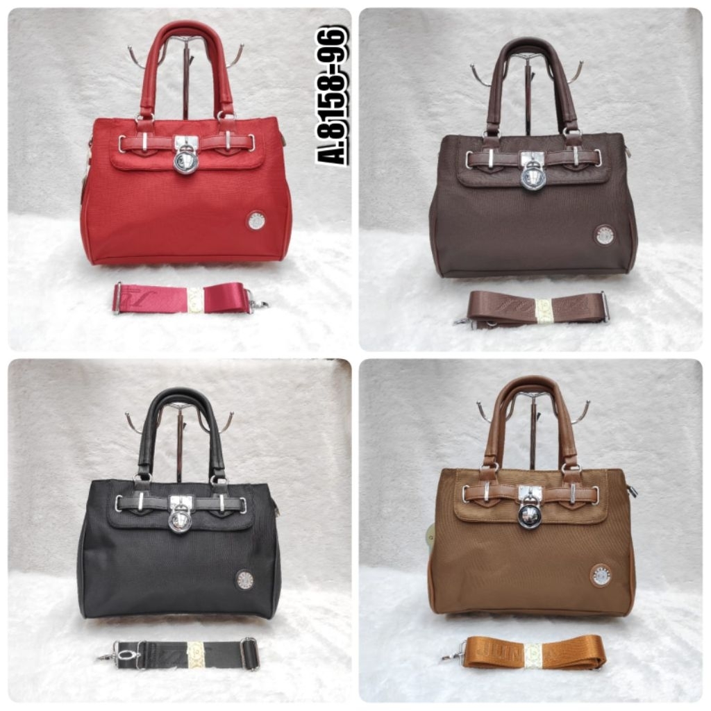 TAS SELEMPANG JUNFA 3 RUANG  KODE 8158-96 BAHAN KANVAS