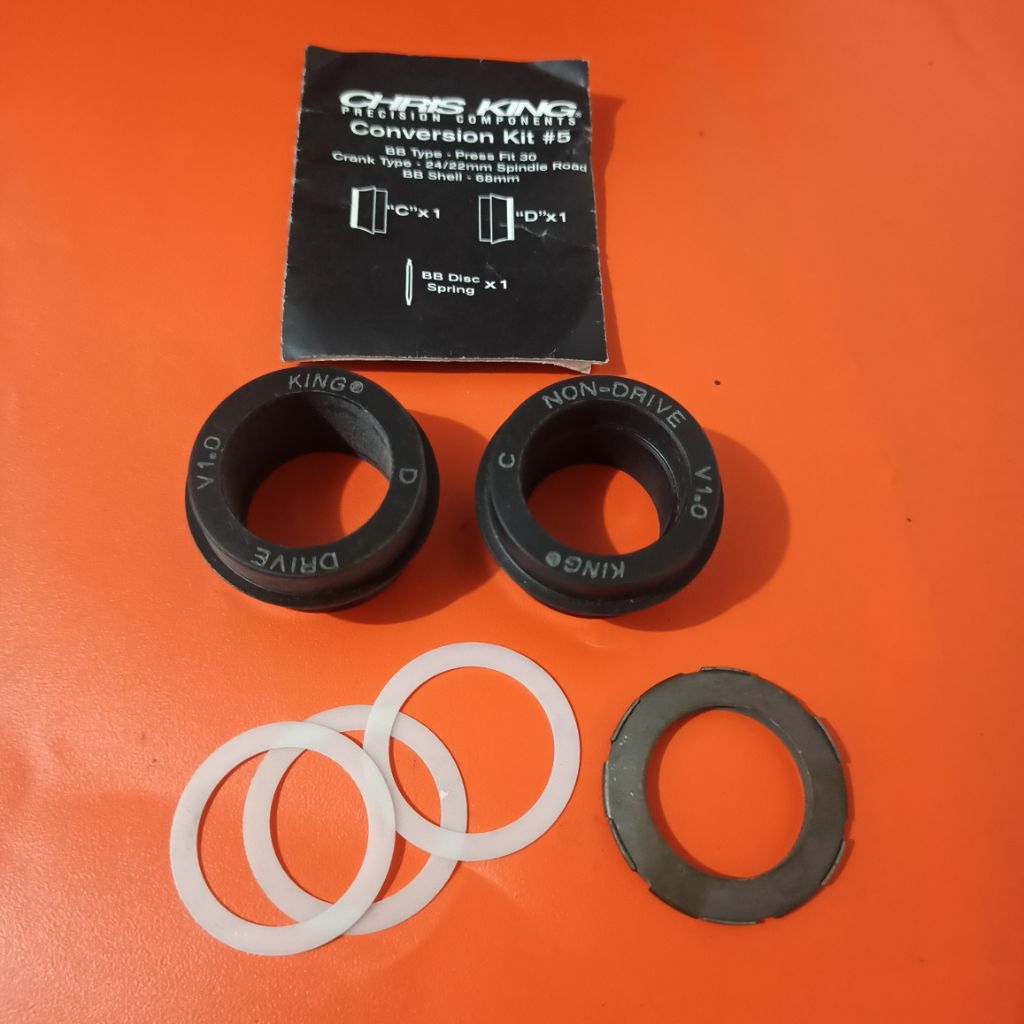 Adaptor BB Conversion BB30 PF to Spindle 24mm 22mm GXP Road Bottom Bracket Shell 68mm