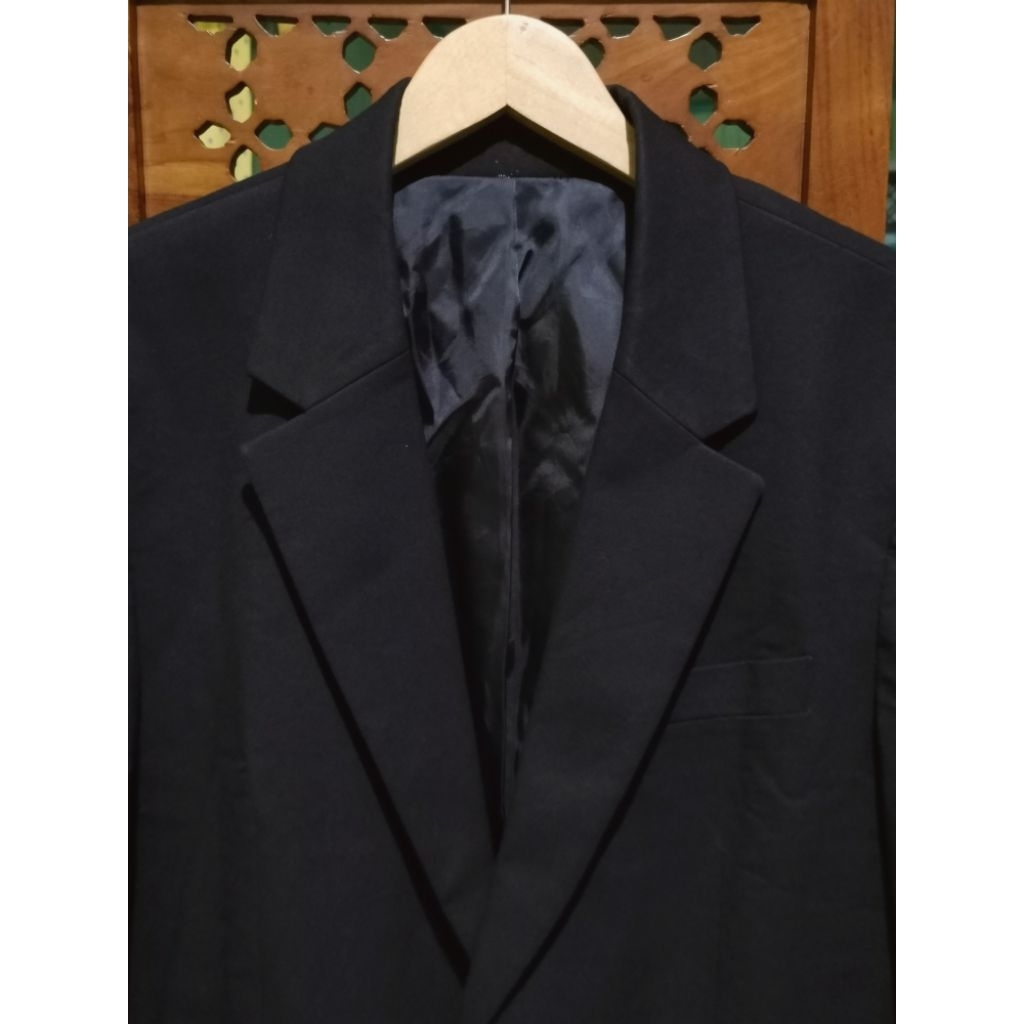 Jas / Blazer HITAM pria MUSINSA STANDARD ( XL )