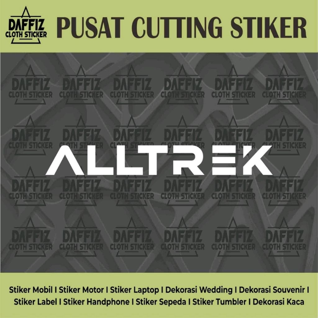

STIKER CUTTING ALLTREK