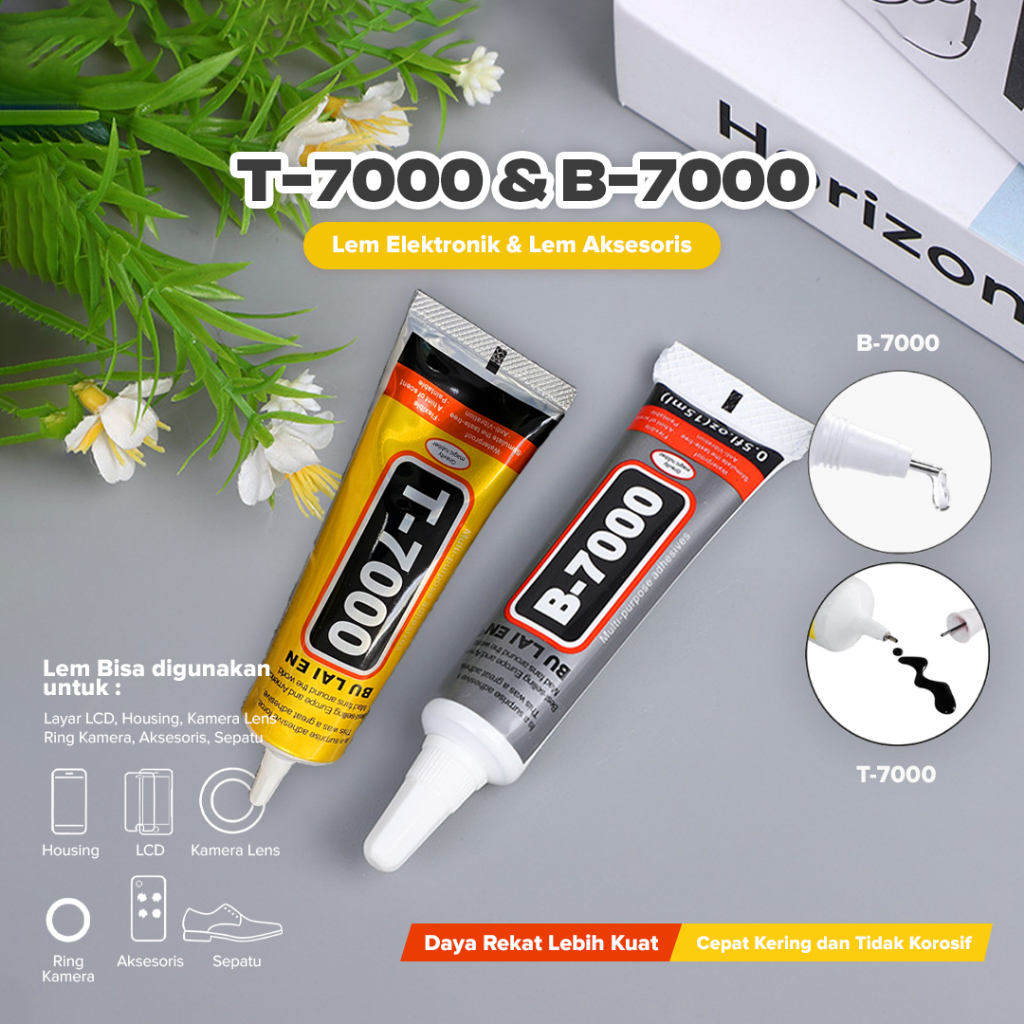 

Lem T-7000 & B-7000 Lem Kuat Serbaguna | Lem LCD Touchcreen Power Glue Strong Adhesive 15 ML