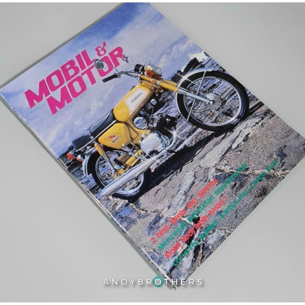 Buku / Majalah / Magazine / Katalog Otomotif Mobil & Motor 1974 -  Honda Benley 1974- Original