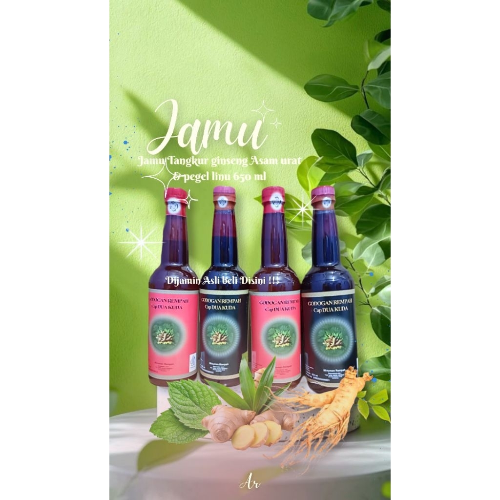 

Jamu herbal Asam Urat herbal tradisional Asli Jawa! 650 ml