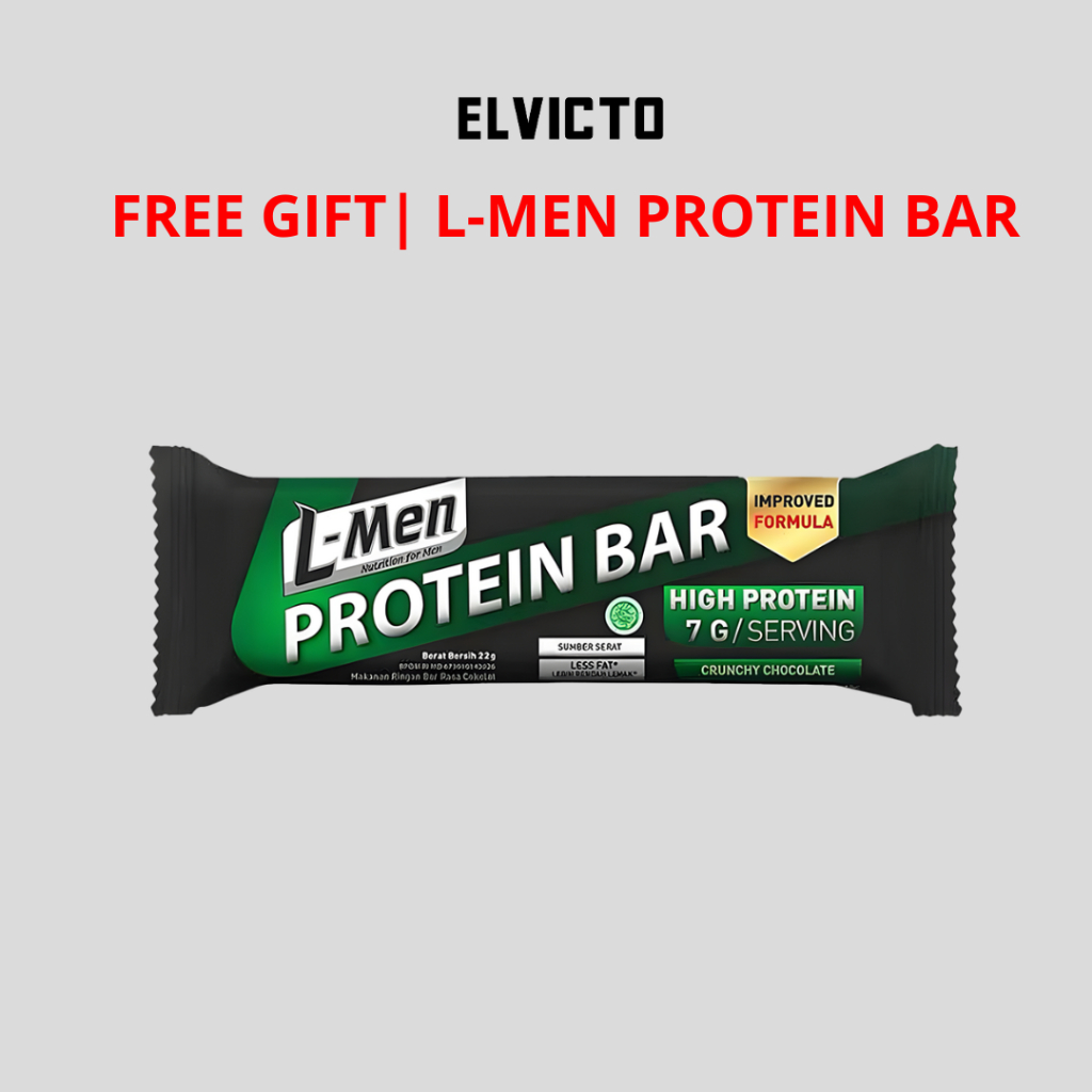 

ELVICTO SPECIAL FREE GIFT | L-MEN PROTEIN BAR | TIDAK UNTUK DIJUAL!