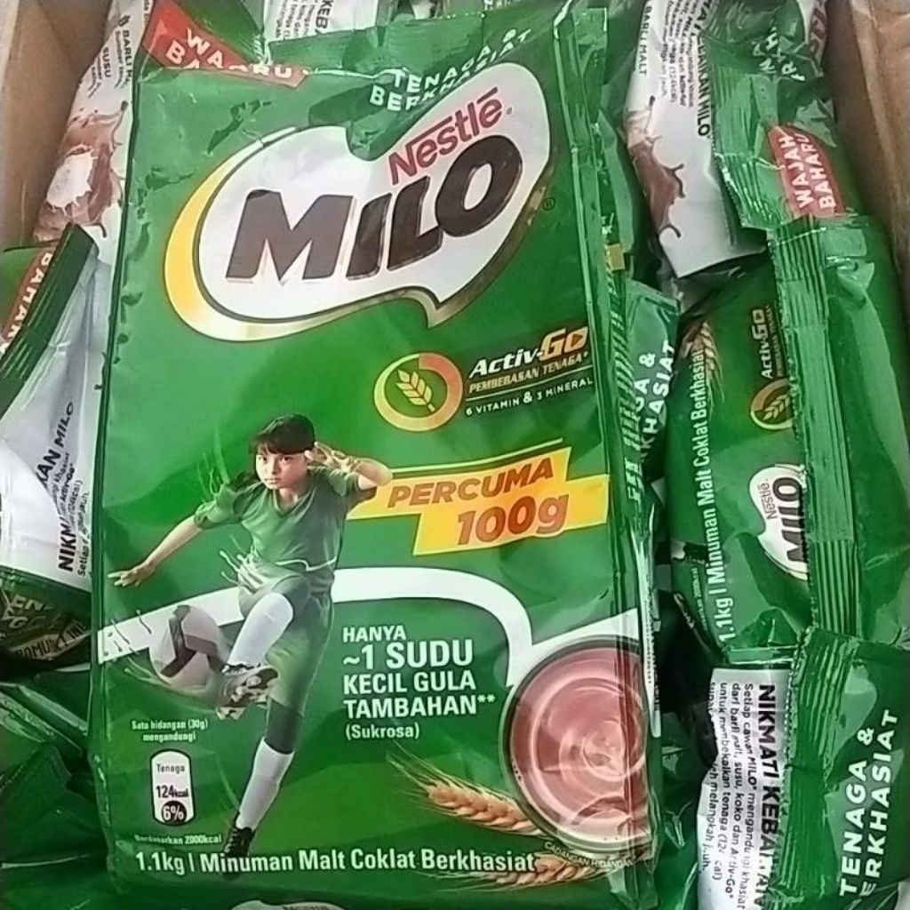 

Milo 1kg Activ-Go Minuman Bubuk Cokelat Malt